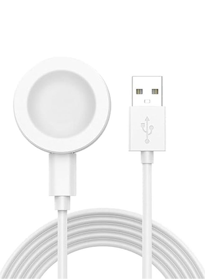 NeoFit Charging Cable for Huawei Watch Charger Magnetic Fast Charging Cable Dock Compatible with Huawei Watch Fit5/Fit5 Pro/Fit4/Fit4 Pro/GT6 Pro/GT6/GT5 Pro/GT5/GT4/GT3 Charger Base (White) - Image 1